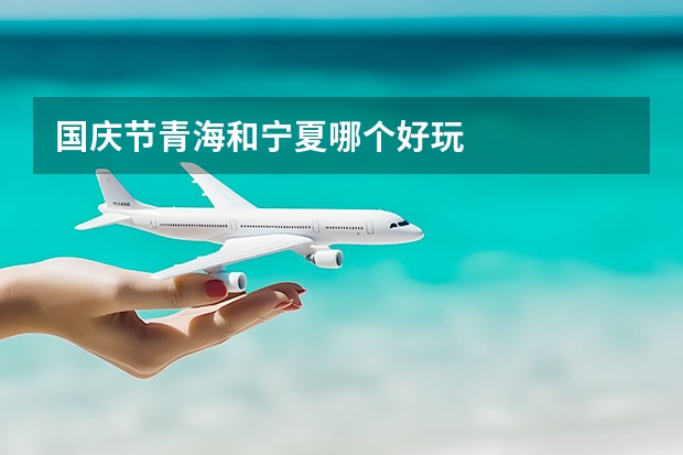国庆节青海和宁夏哪个好玩