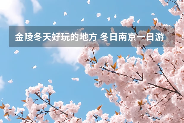 金陵冬天好玩的地方 冬日南京一日游自驾游攻略冬日周边游南京自驾游