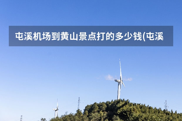 屯溪机场到黄山景点打的多少钱(屯溪机场到黄山风景区怎么坐车么走) 黄山新华联豪生大酒店附近景点(黄山附近五星级酒店)