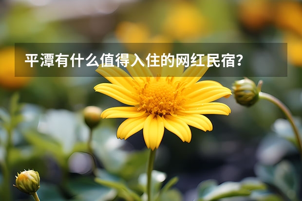 平潭有什么值得入住的网红民宿？
